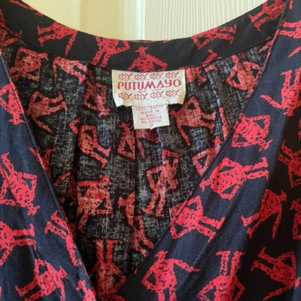 Putumayo vintage vest size S